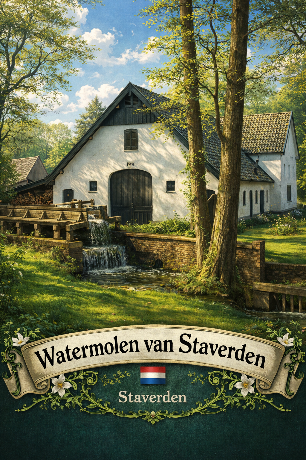 Watermolen van Staverden