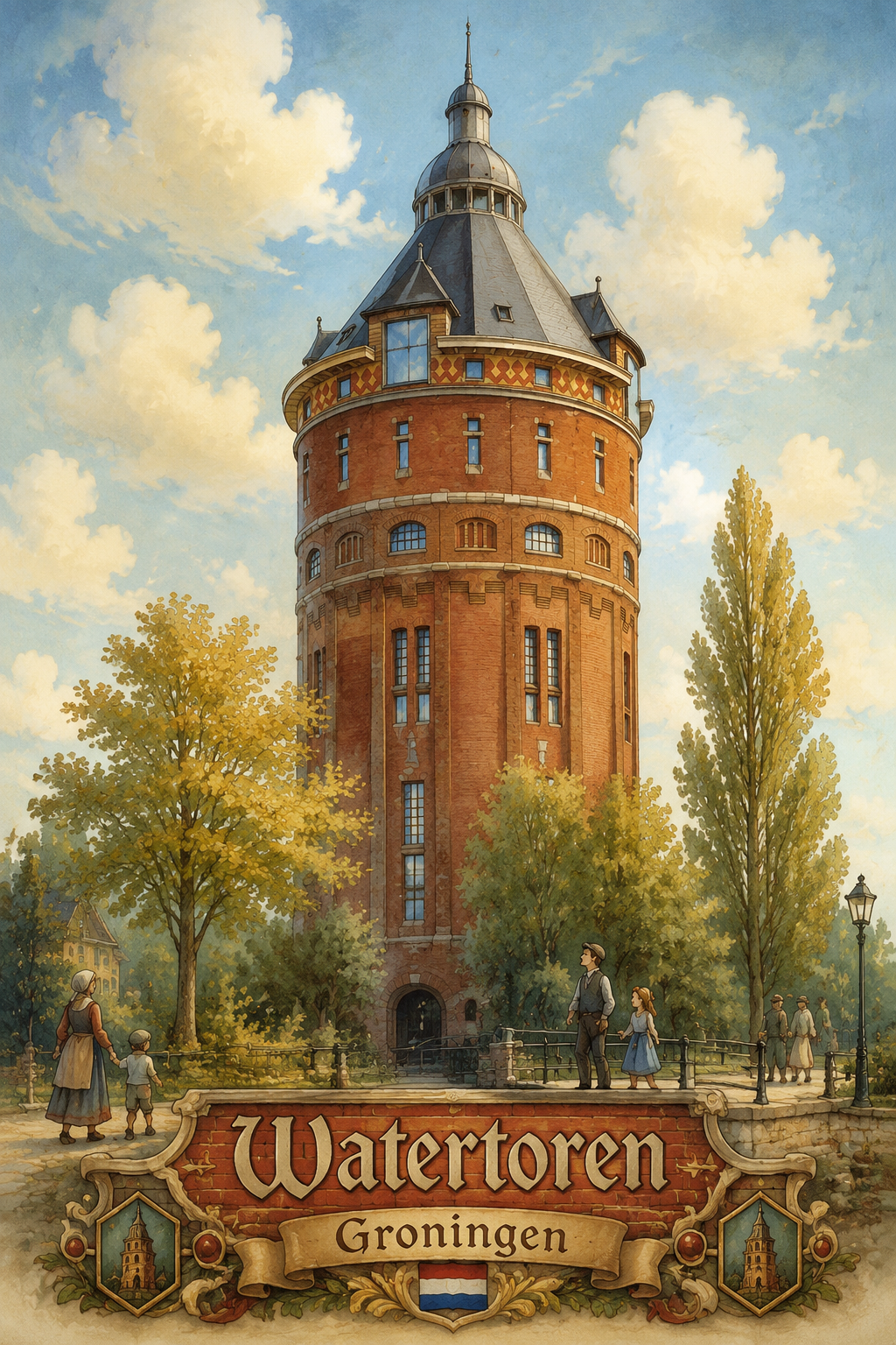 Watertoren (Groningen Hofstede de Grootkade)
