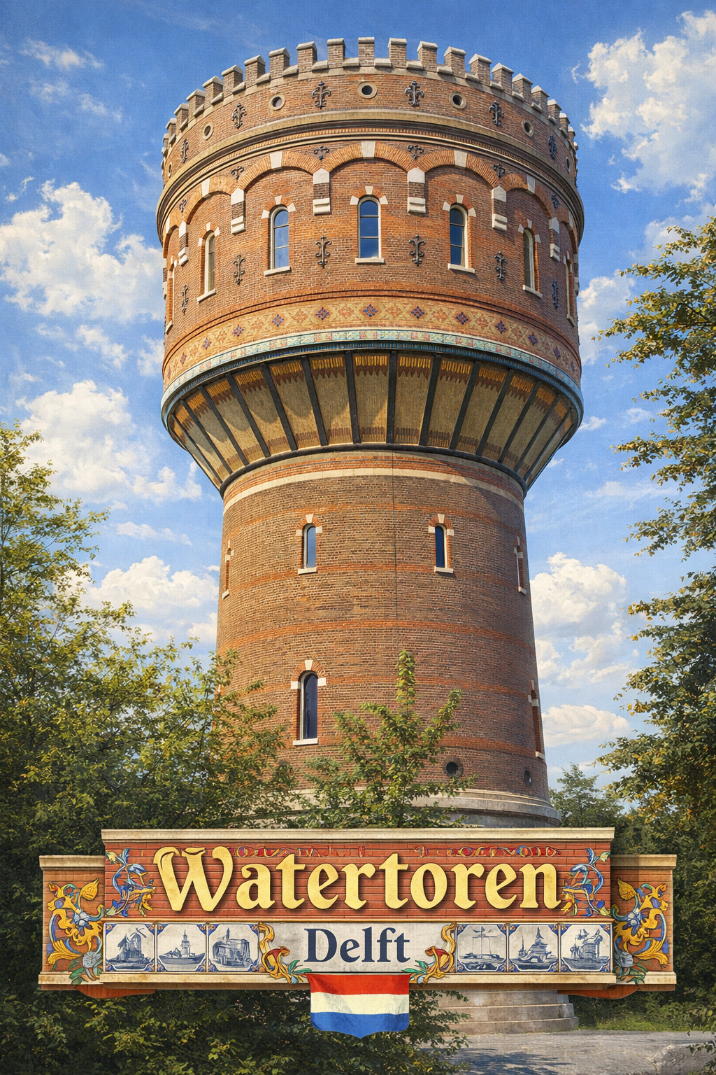 Watertoren (Delft Wateringsevest)
