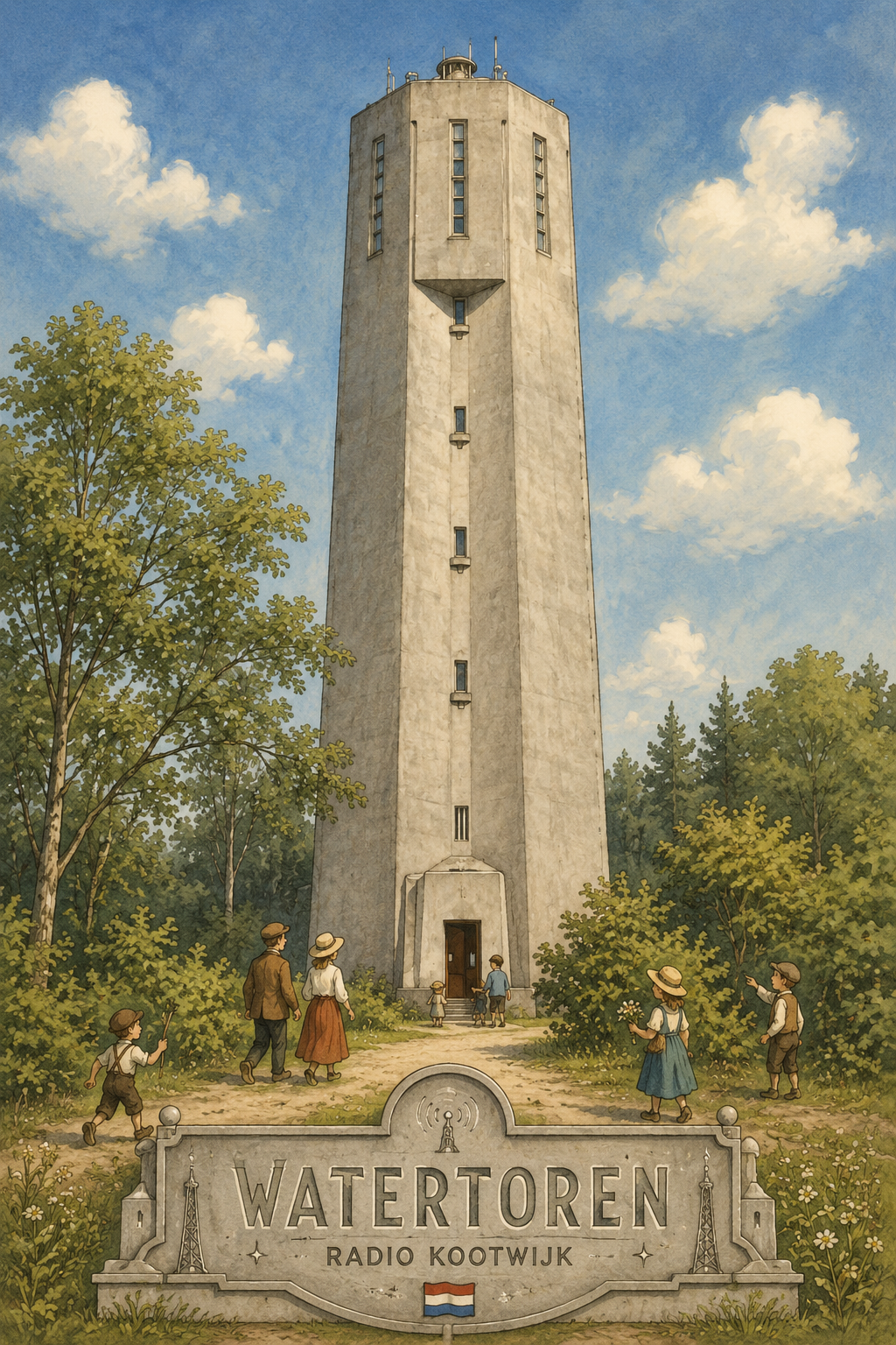 Watertoren (Radio Kootwijk)