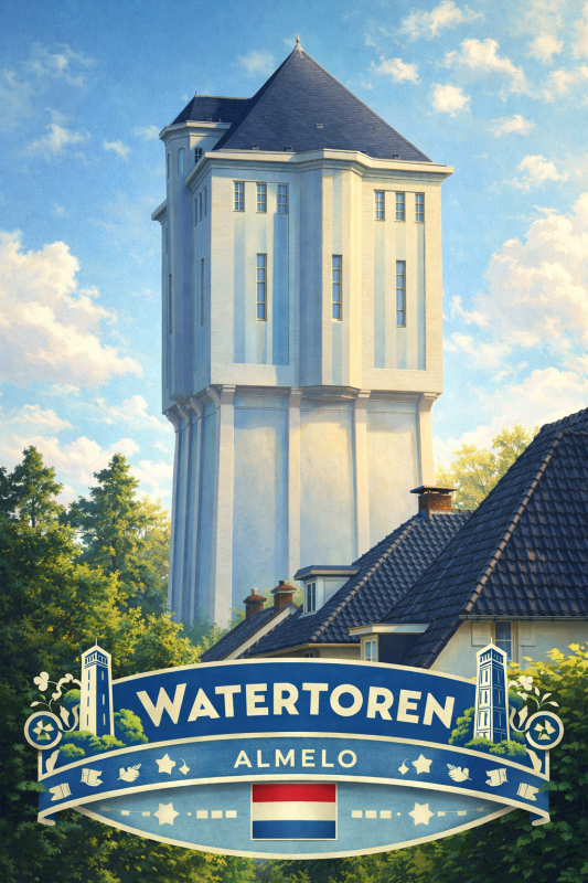 Watertoren (Almelo Reggestraat)