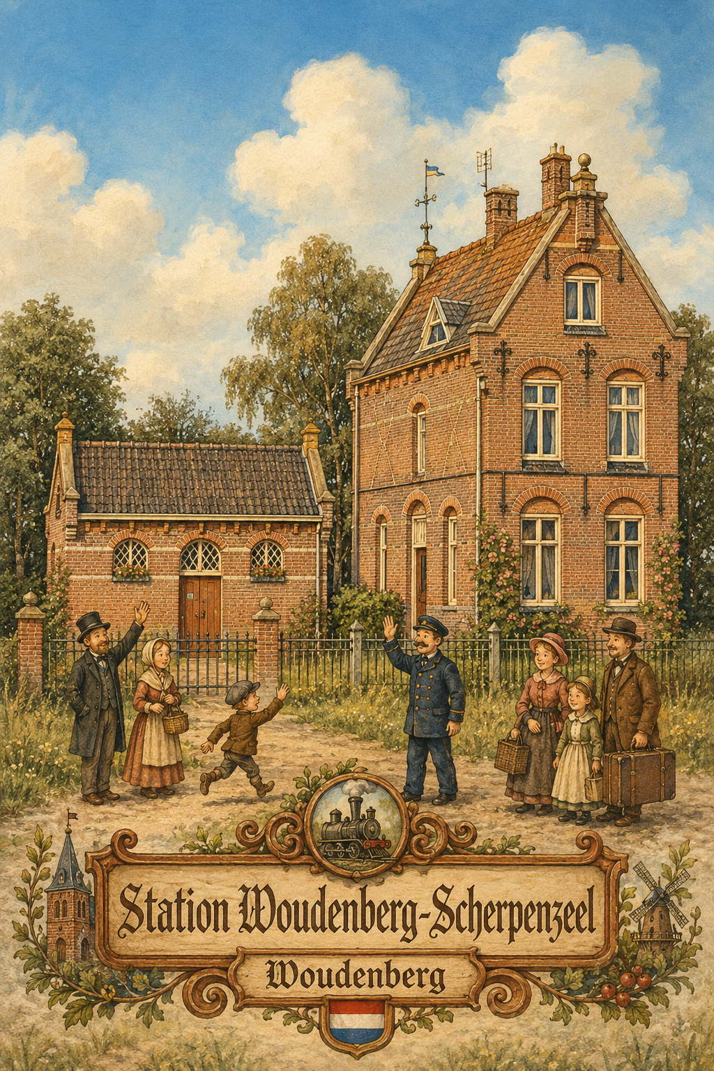 Station Woudenberg-Scherpenzeel
