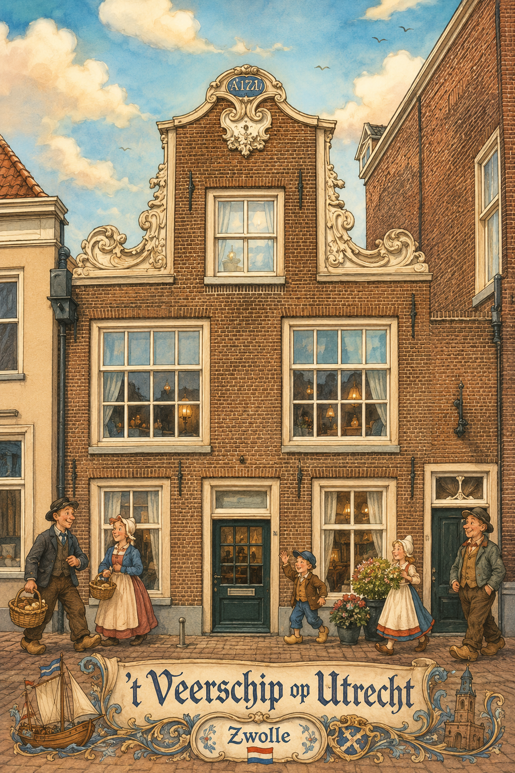 't Veerschip op Utrecht