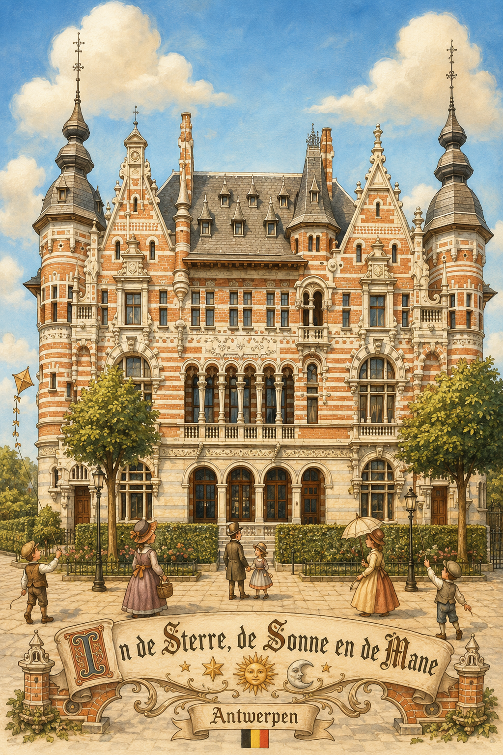 In de Sterre, de Sonne en de Mane