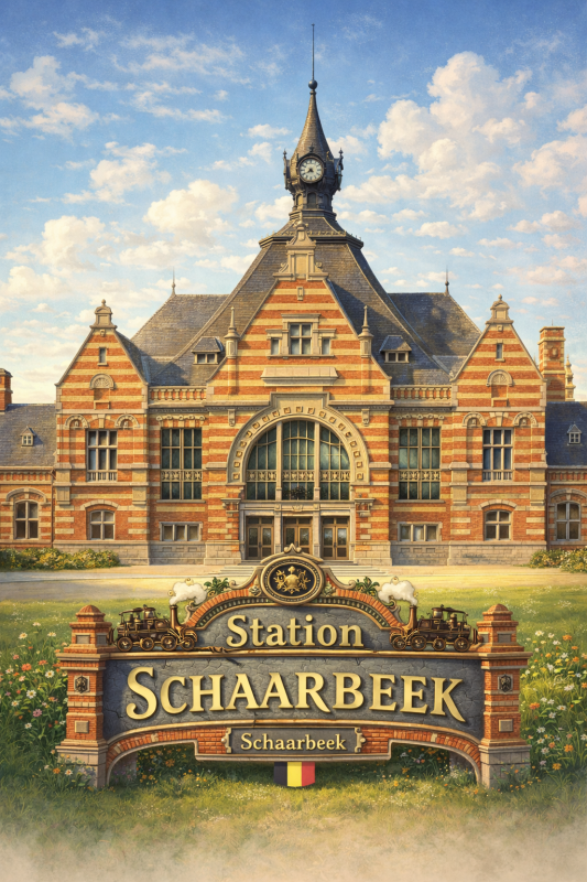 Station Schaarbeek