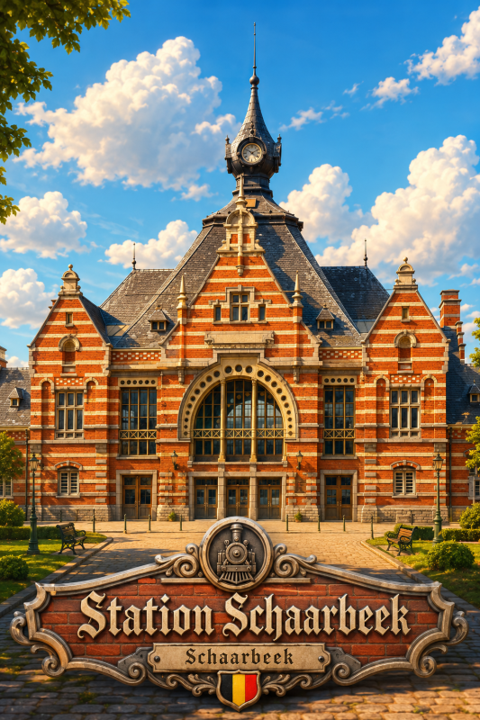 Station Schaarbeek
