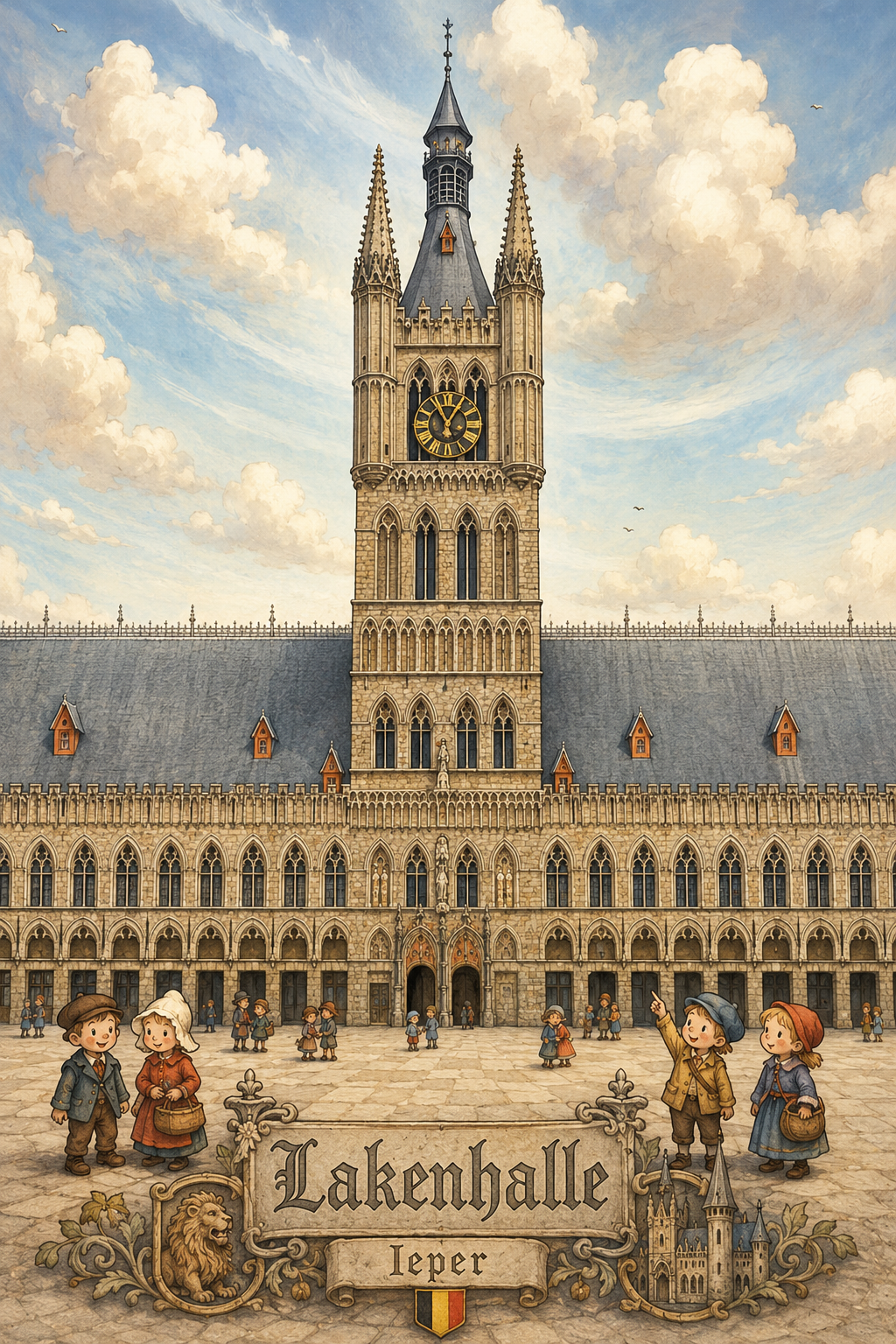 Lakenhalle van Ieper