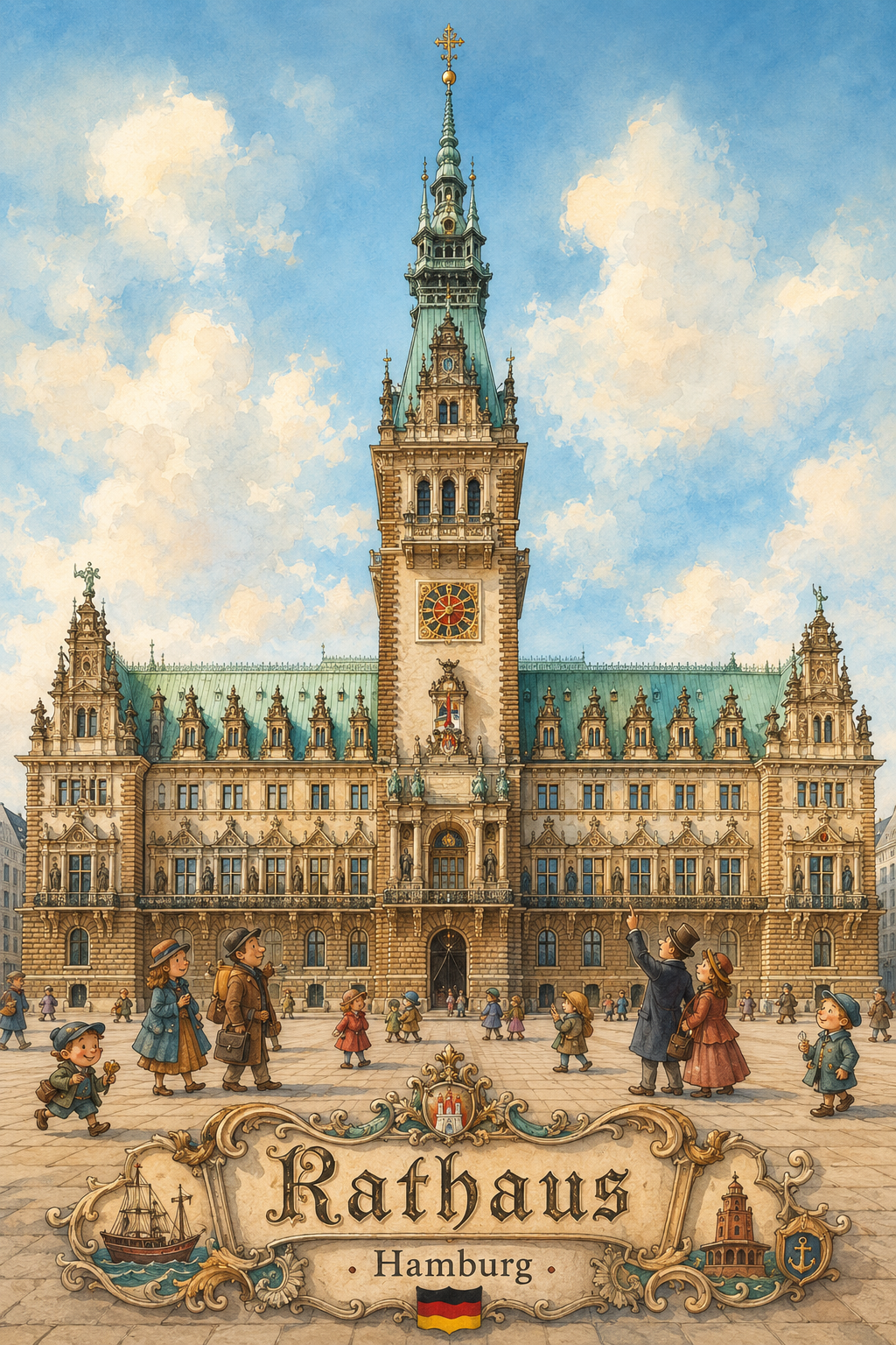 Hamburger Rathaus