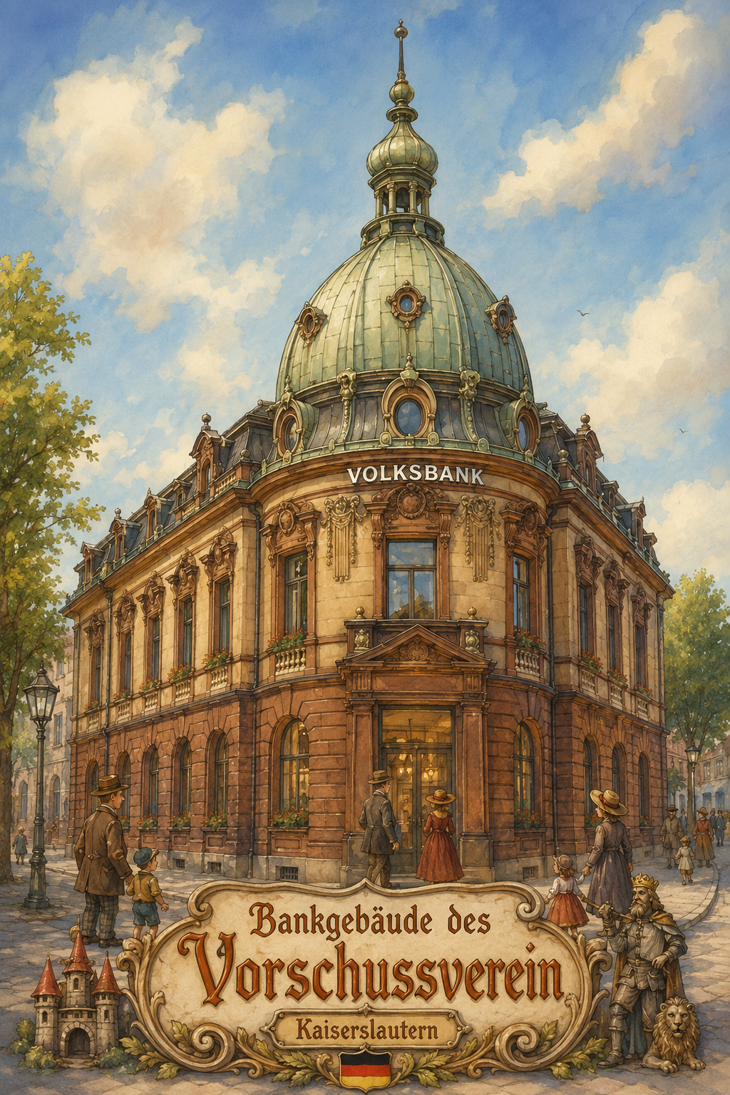 Bankgebäude des Vorschussverein