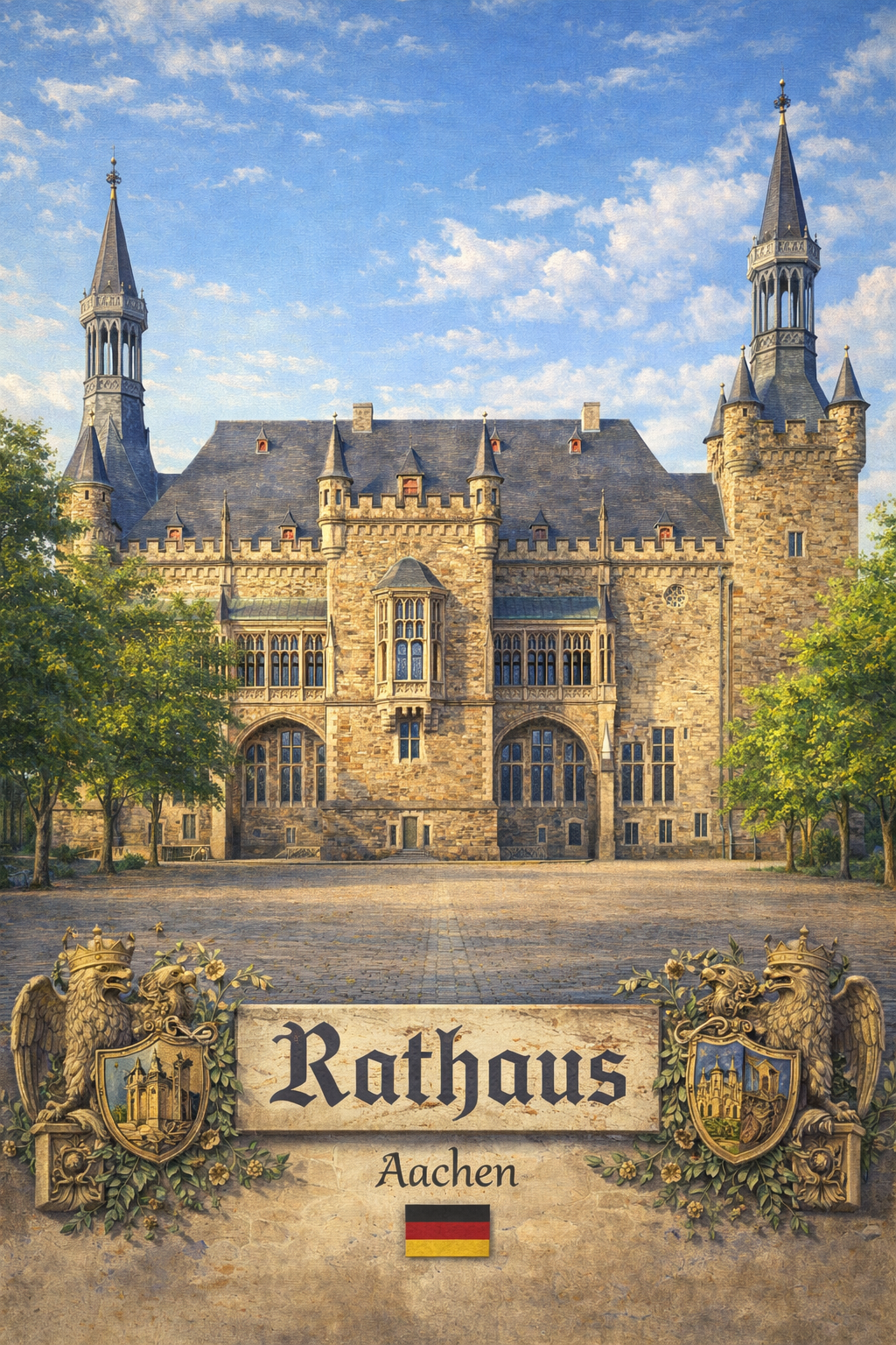 Aachen Rathaus