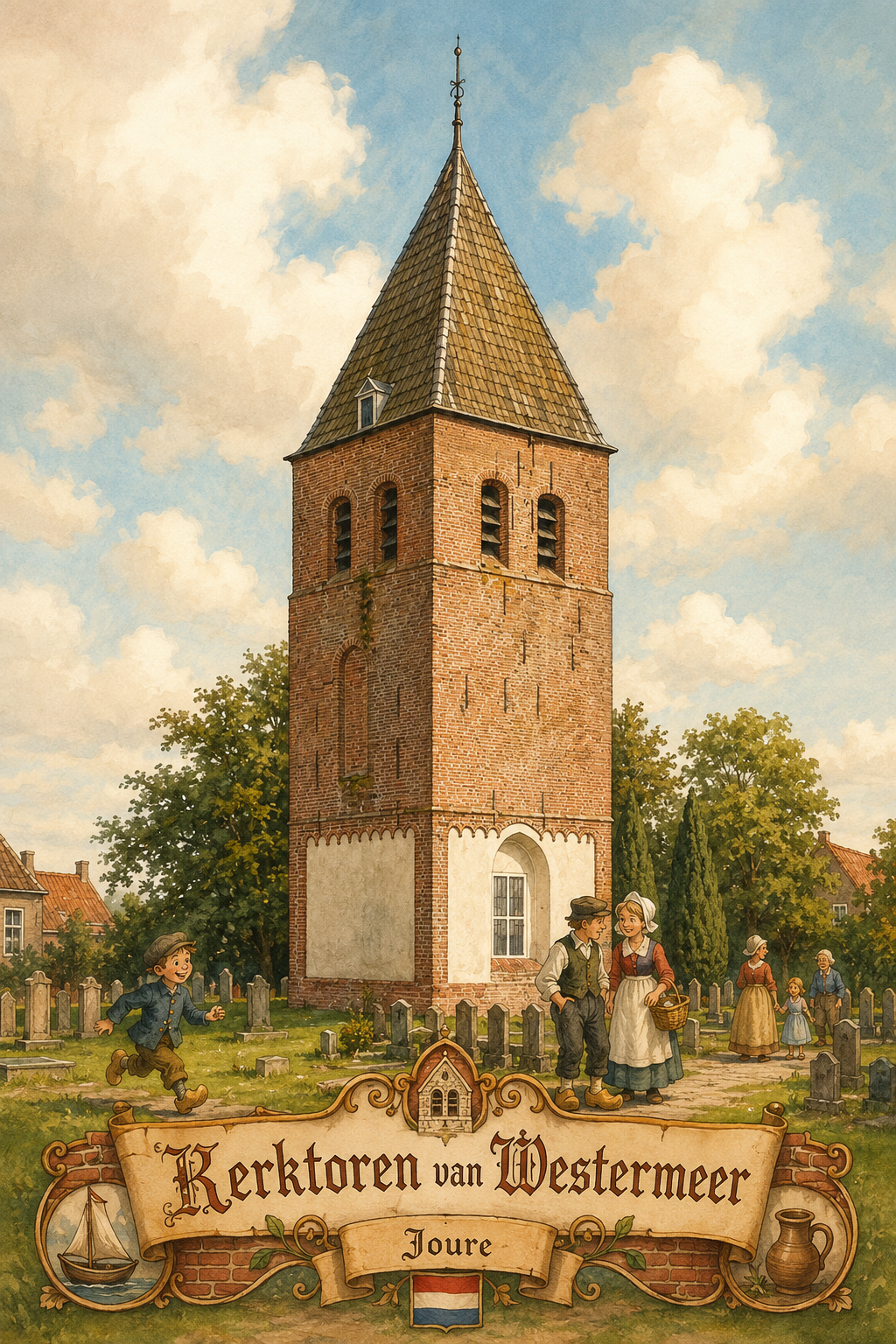 Kerktoren van Westermeer
