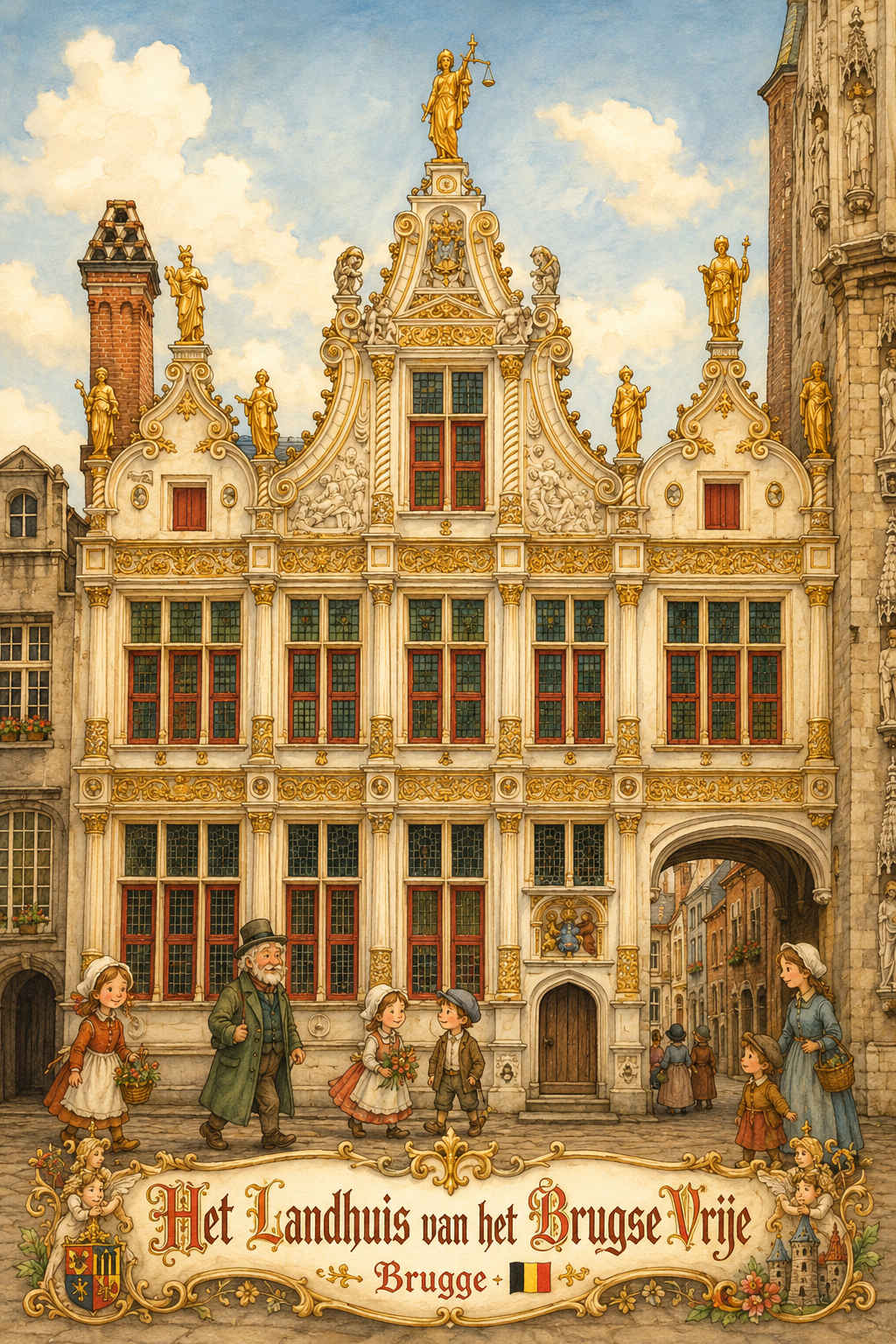 Het Landhuis van het Brugse Vrije