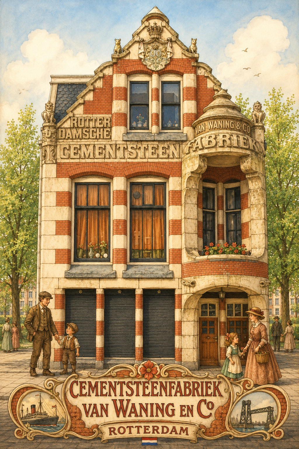 Cementsteenfabriek Van Waning en Co